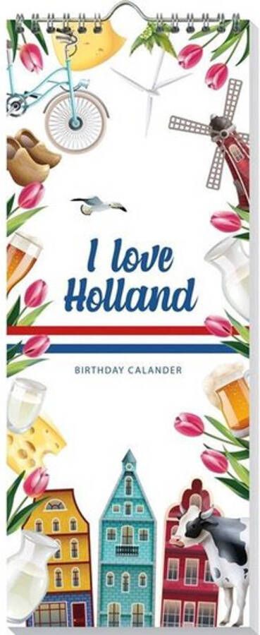 Interstat I Love Holland Verjaardagskalender