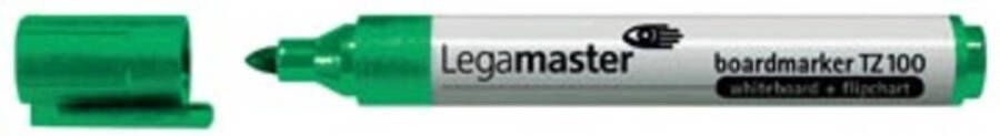 Legamaster Viltstift TZ100 whiteboard rond groen 1.5 3mm