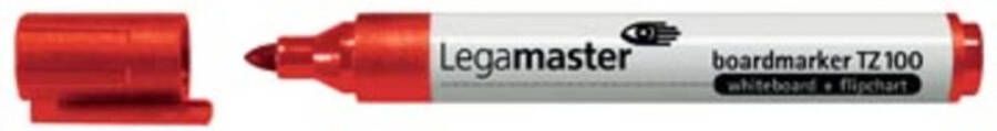 Legamaster Viltstift TZ100 whiteboard rond rood 1.5 3mm