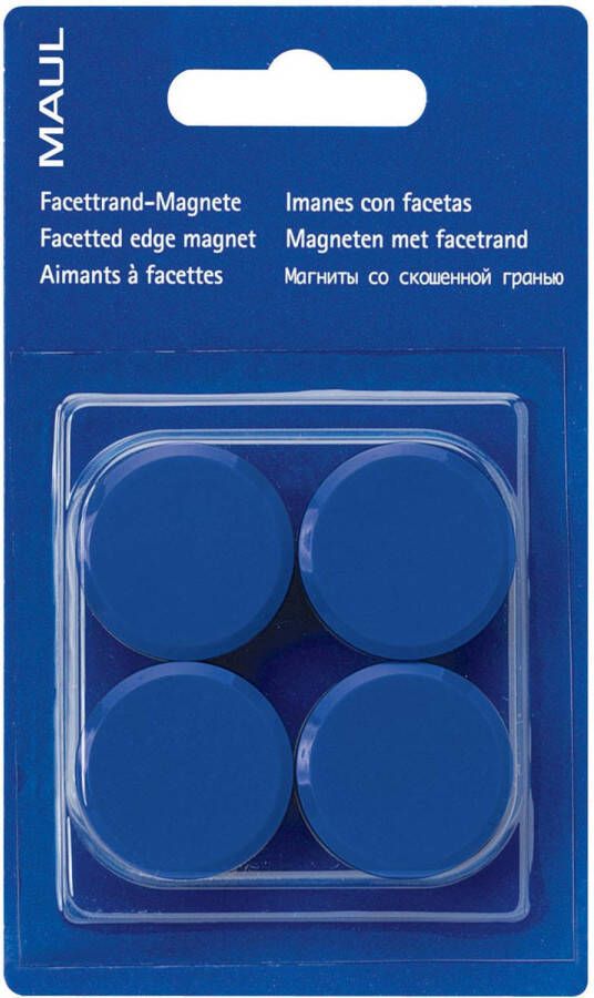 Maul magneet Solid 38mm trekkracht 2.5kg blister 2 blauw
