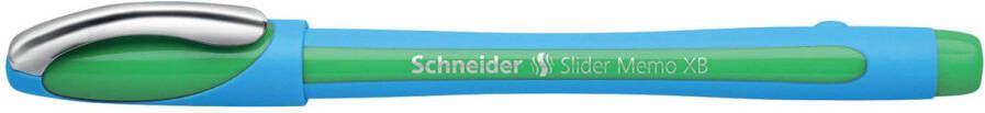 Schneider Balpen Slider Memo XB groen