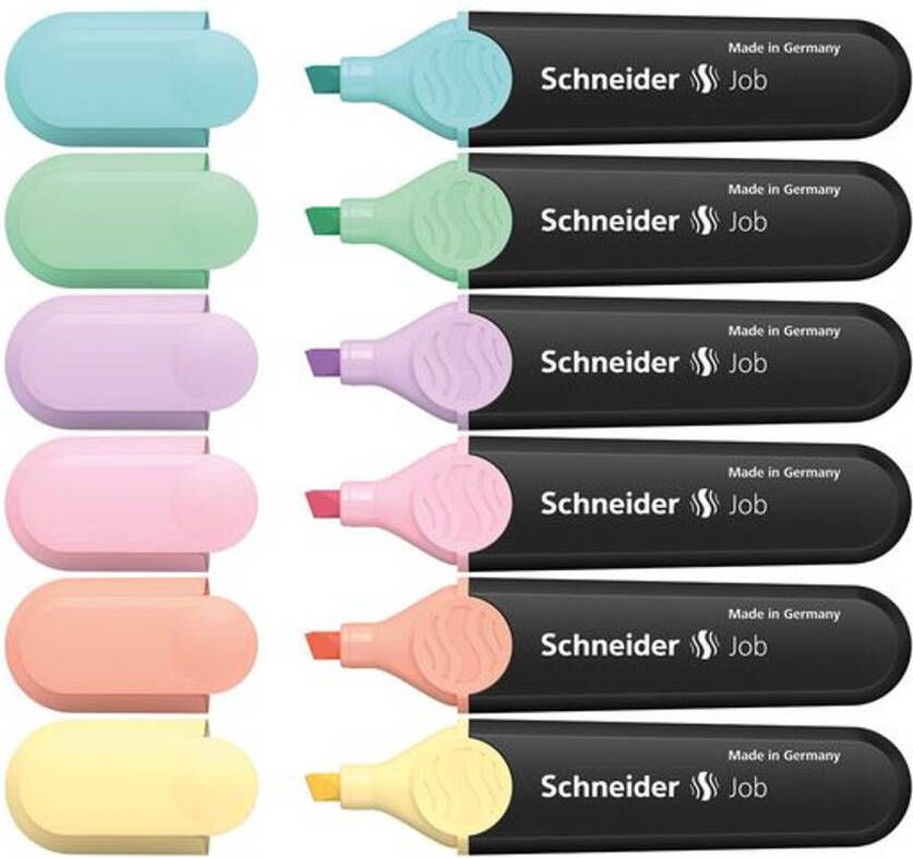 Schneider markeerstiften Job 1-5 mm polypropyleen 6 stuks