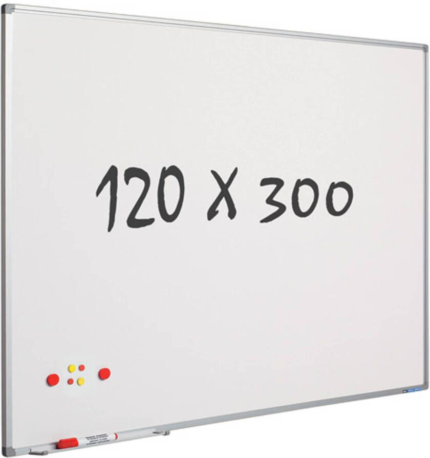 Smit Visual Whiteboard 120x300 cm Magnetisch