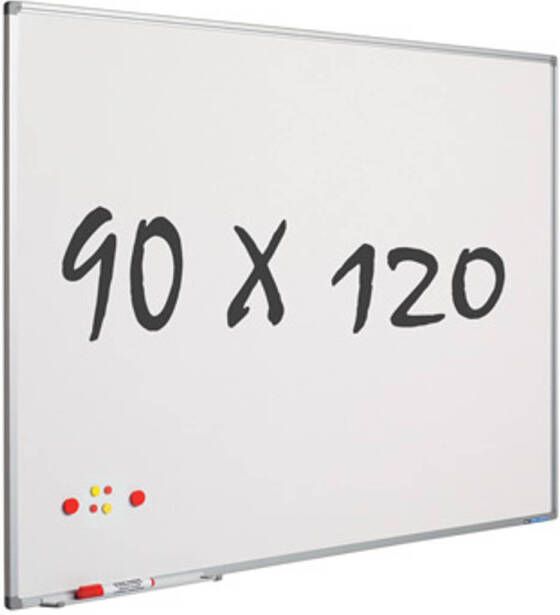 Smit Visual Whiteboard 90x120 cm Magnetisch