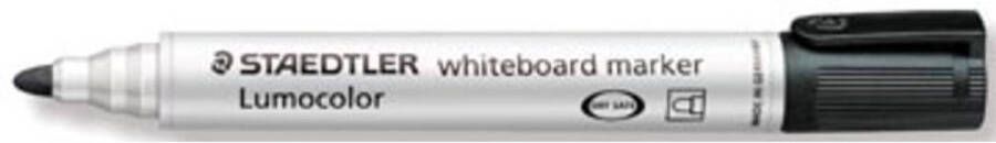 Staedtler Viltstift 351 whiteboard rond zwart 2mm