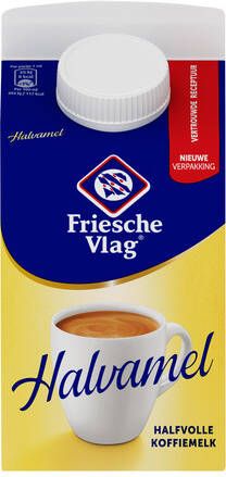 Friesche vlag Koffiemelk halvamel 455ml
