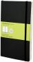 Moleskine notitieboek ft 13 x 21 cm effen soepele cover 192 bladzijden zwart - Thumbnail 2