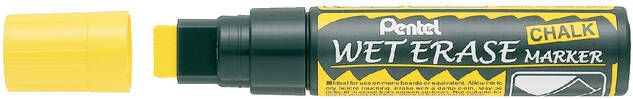 Pentel Viltstift SMW56 krijtmarker geel 8-16mm