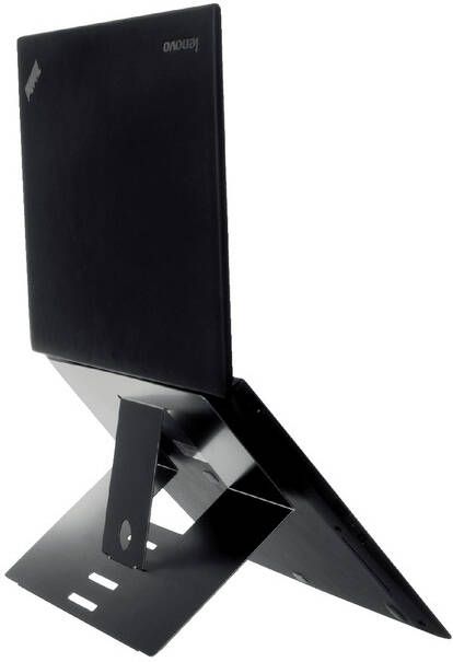 R-Go Tools Ergonomische laptopstandaard Riser attachable zwart