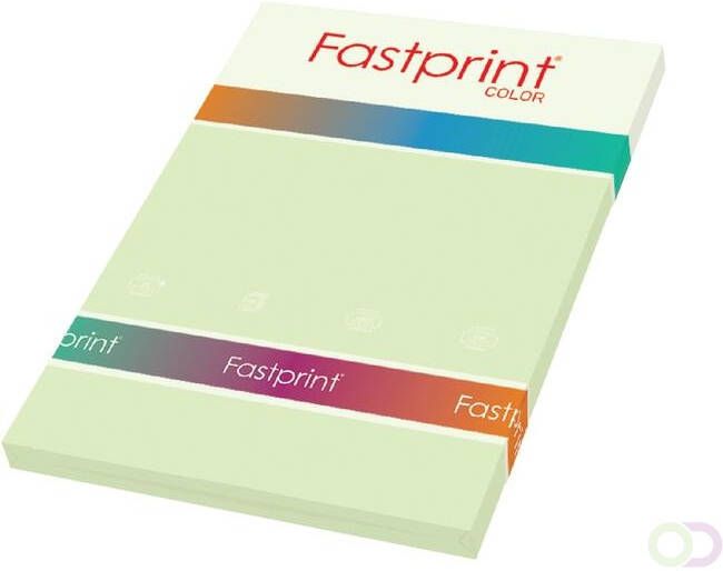 Fastprint Kopieerpapier A4 120gr lichtgroen 100vel