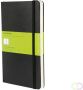 Moleskine notitieboek ft 13 x 21 cm effen harde cover 240 bladzijden zwart - Thumbnail 2