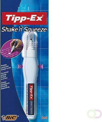 Tipp-ex Correctiepen Shake 'n Squeeze 8ml blister