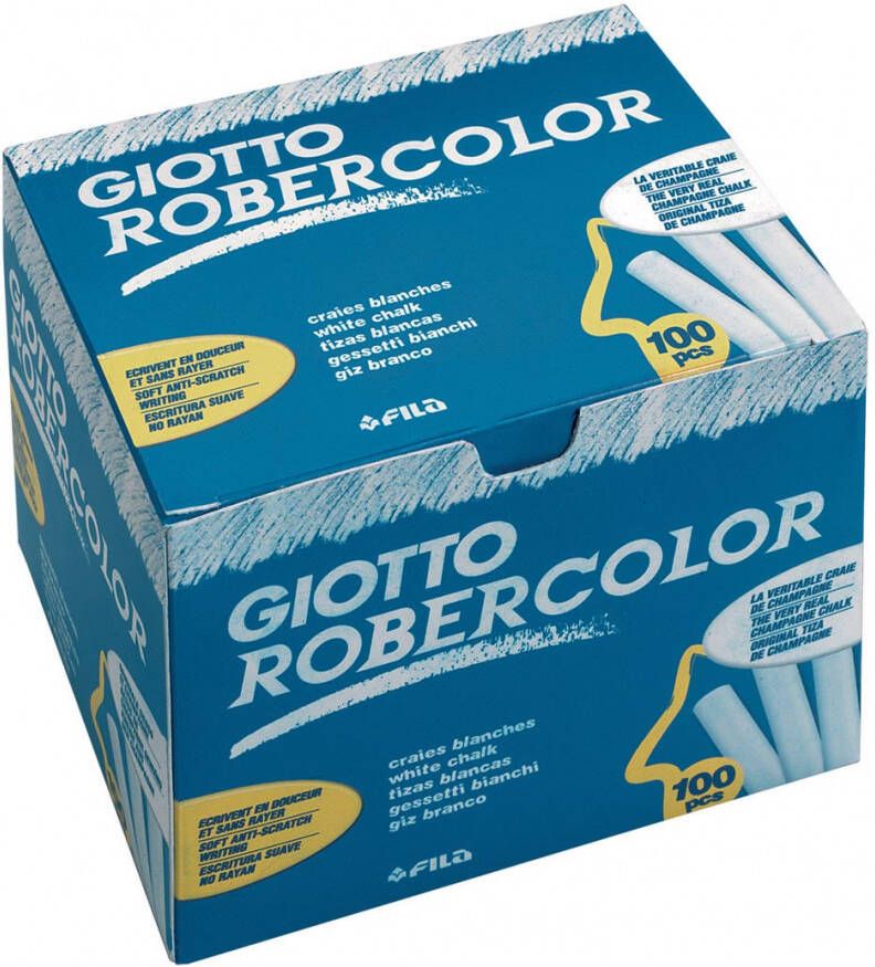 Giotto krijt Robercolor wit