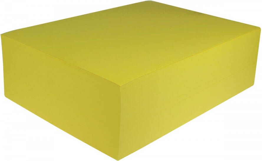 Merkloos Gekleurd tekenpapier geel