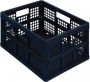 Really Useful Boxes van stevig kunststof | VindiQ Really Useful Box plooibox 45 liter zwart - Thumbnail 1