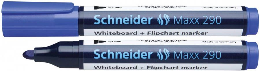 Schneider Viltstift Maxx 290 whiteboard rond blauw 2-3mm